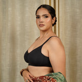 Nazakat Seamless Bra In Black
