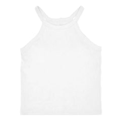 Andazz White Sleeveless Bra Top