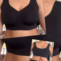 Kemsin Minimizer Seamless Bra in Coffee