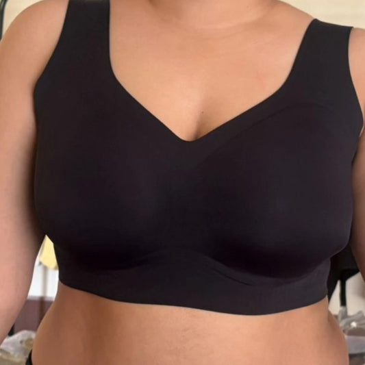 Kemsin Minimizer Seamless Bra In Black