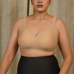 Etimad - Seamless Bra In Skin Tone