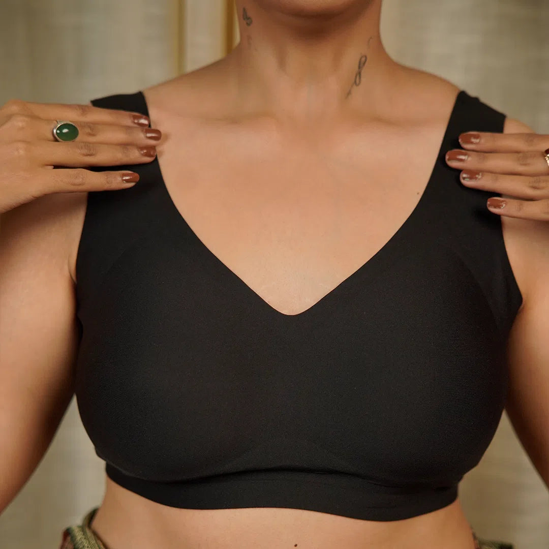 Etimad - Seamless Bra In Black